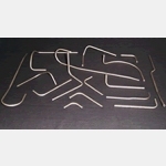 A selection of specialist Stainless Steel Pipe work manufactured for the Catering Industry. The components on display range from 4mm, 6mm, 8mm, 10mm, 12mm and 15mm