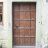 Variation of Helmsley door with rosehead nails found on many listed buildings