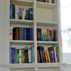 Hand painted bookcase