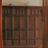 Internal oak wall panelling