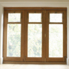 Beautiful oak sliding doors with decorative architrave and skirting