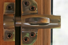 Bronze window catch