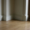 Large moulded architrave, plinth block and skirting